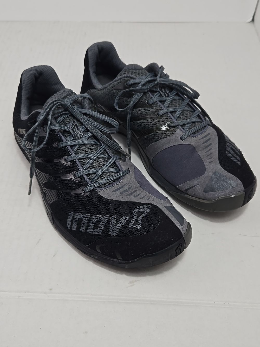 Inov8 F- Elite Unisex Sneakers Sz Women 13 Men 11.5 Black /Grey Sporty Gym